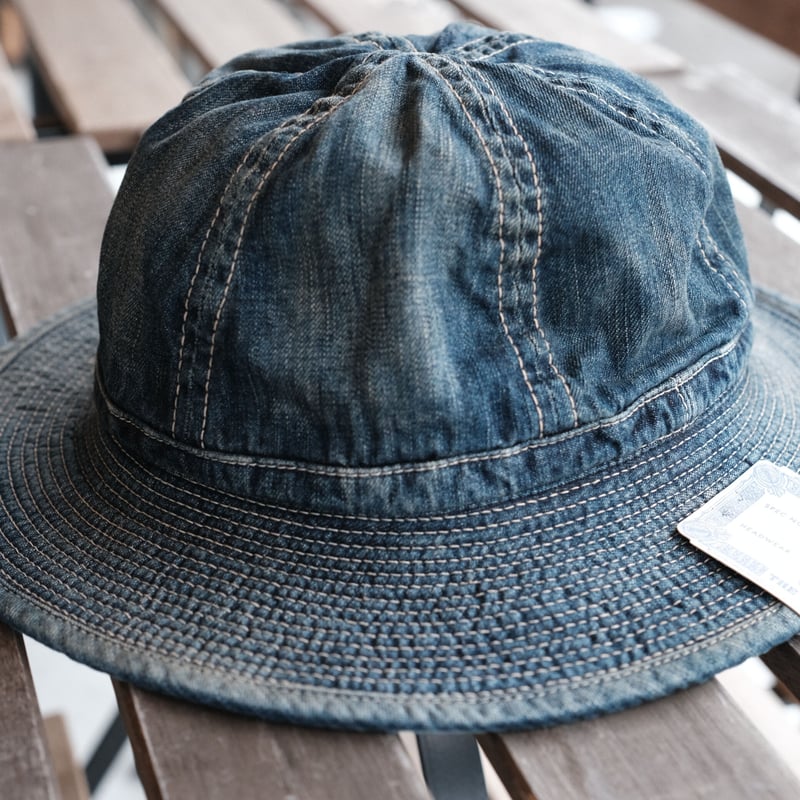 ザエイチダブリュードックアンドコー　DENIM FATIGUE HAT