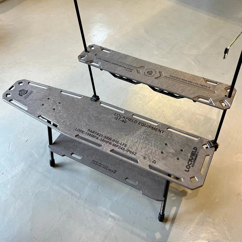 テーブル・チェア・ハンモック LOCKFIELD EQUIPMENT DECK-0 BLACK type A LOCK FIELD EQUIPMENT> DECK-0 BLACK type A | UN