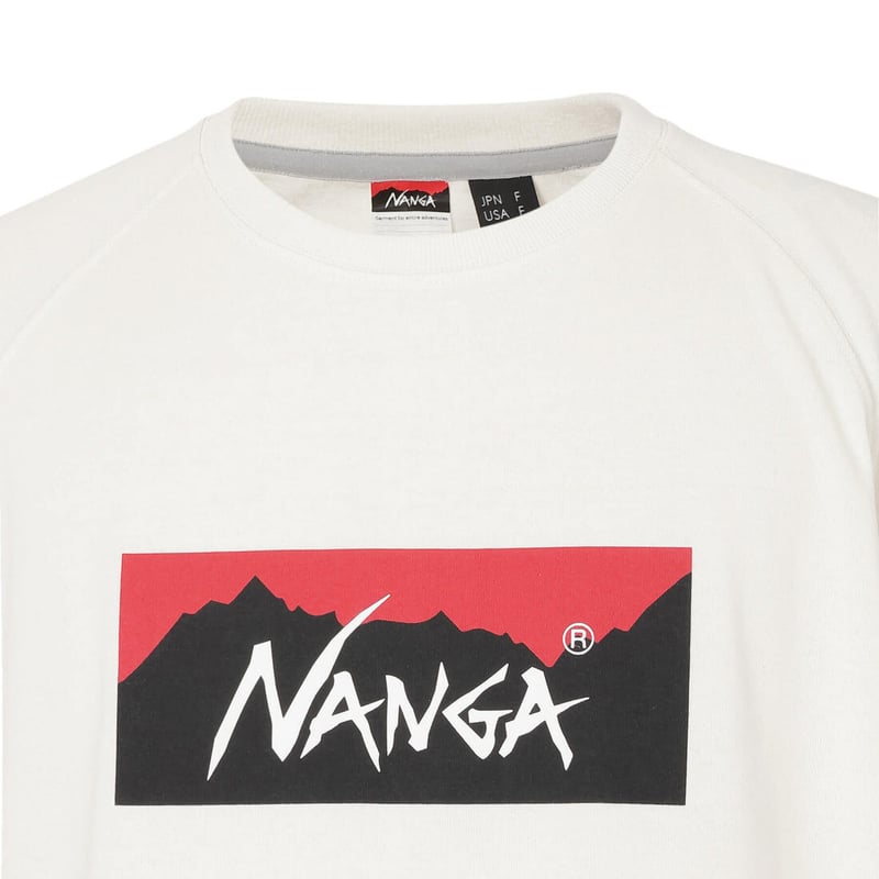 NANGA | ナンガ> ECO HYBRID BOX LOGO LOOSE FIT TEE...