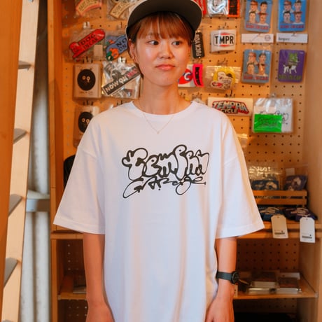 <TEMPRA GARAGE> tempra cycle & garage × Ryuji Kamiyama Tシャツ