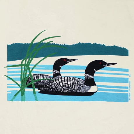 <LIBERTY GRAPHICS> Retro Loons Natural