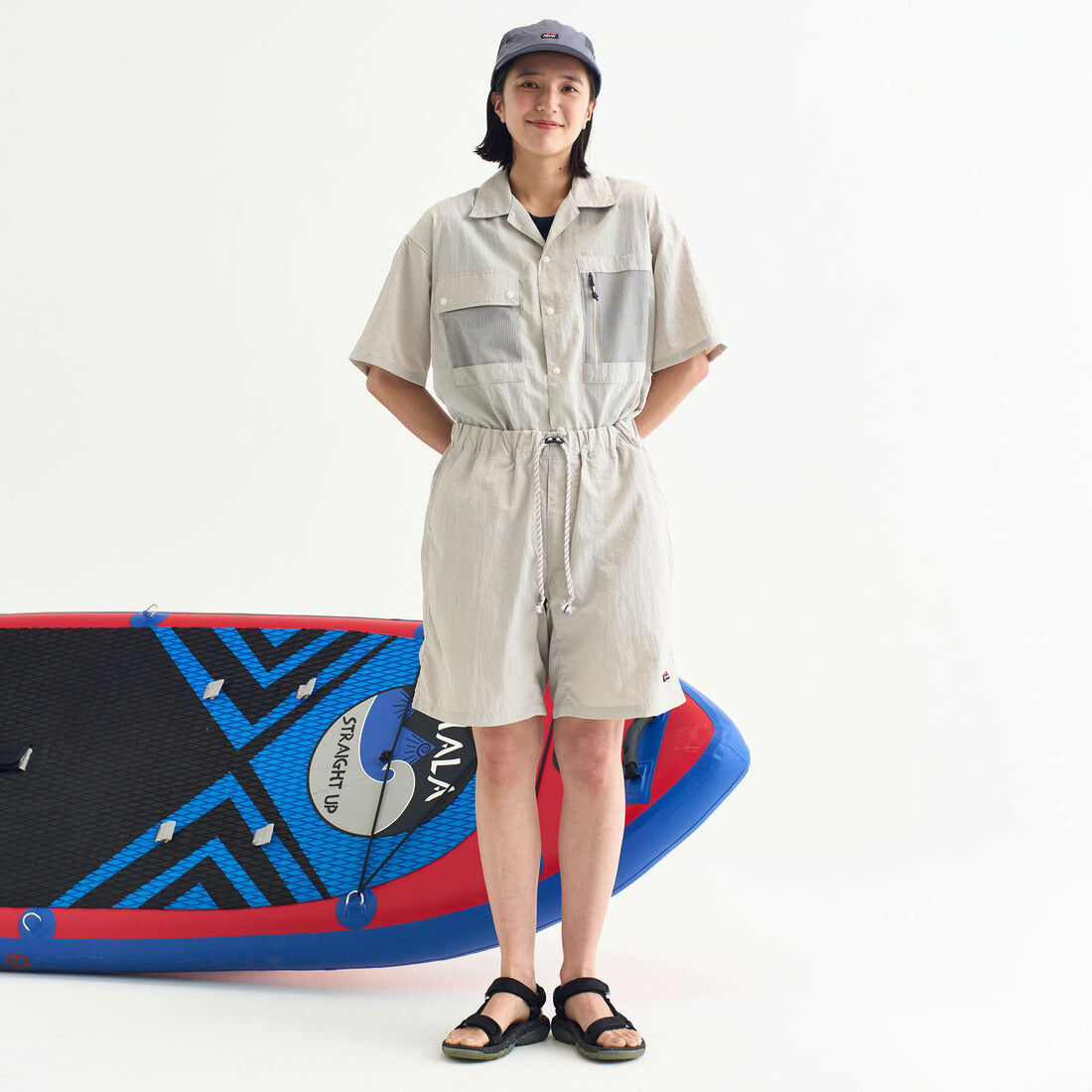 NANGA | ナンガ> NYLON TUSSER EASY SHORTS/ナイロンタッサー...