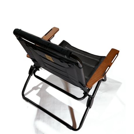 <AS2OV> RECLINING LOW ROVER CHAIR【BLACK】
