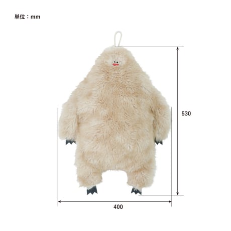 < POST GENERAL > YETI YUTANPO COVER by POST GENERAL / イエティ湯たんぽカバー バイ ポストジェネラル