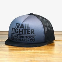 <HUNGERKNOCK ORIGINALS | ハンガーノックオリジナルス> TRAIL FIGHTER CAP BLACK/TRIBALCOMO