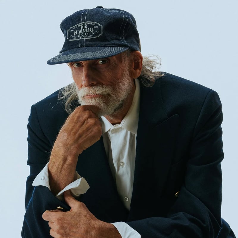 THE H.W. DOC & CO. デニムワークキャップ　38 THE H.W.DOG&CO Trucker Cap/トラッカーキャップ DENIM D-00004-D