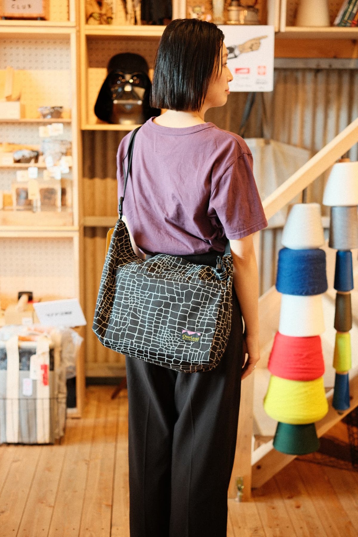 オーバーランド スパイダーウェブ リフレクター メッセンジャー　ビームス別注 B:MING by BEAMS（ビーミングバイビームス）の「Overland