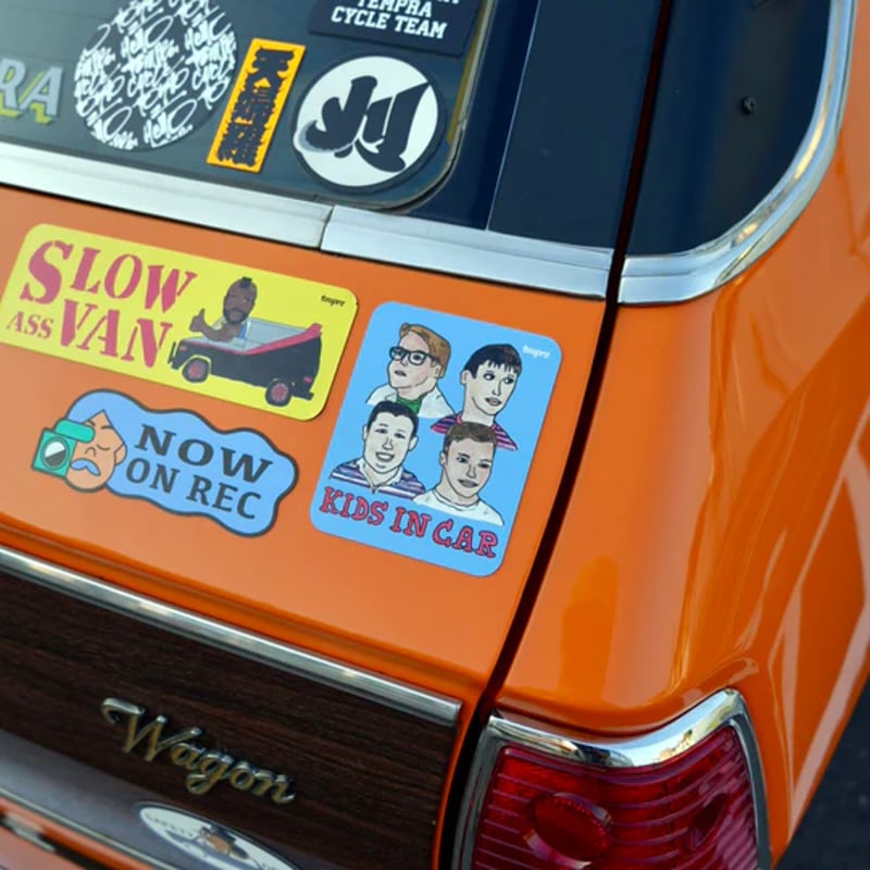 TEMPRA GARAGE> カーマグネット / ステッカー（ナカムラルイ / RUI NA