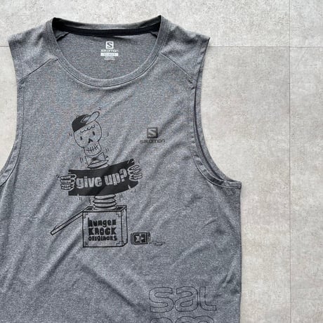 <HUNGERKNOCK ORIGINALS | ハンガーノックオリジナルス> HUNGERKNOCK Dry TANK / ヘザーグレー