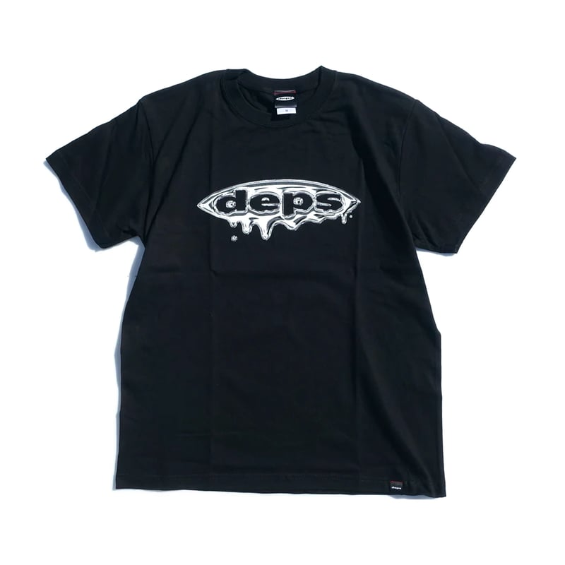 DEPS> LIQUID METAL LOGO TEE 【2colors】 | UNWAS