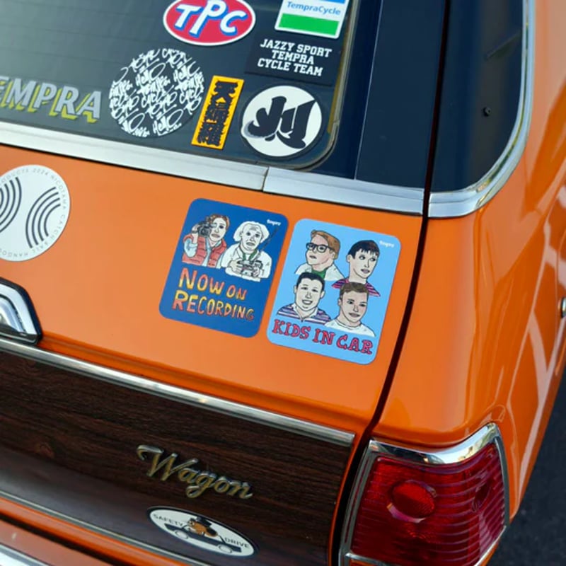 直径５０cm！！出ましたァ〜っっ！！VAN！カー(Car)ステッカー！ 直径50cm！！出ましたァ〜っっ！！VAN！カー(Car)ステッカー！