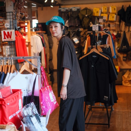 <UNWASTED>Merino wool Tshirt【Dark Brown】