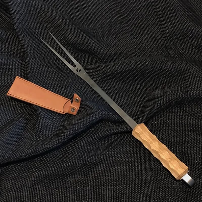 アシモクラフツ　kushi_z_asi asimocraftsのローストフォーク「kushi_z_asi」をレビュー