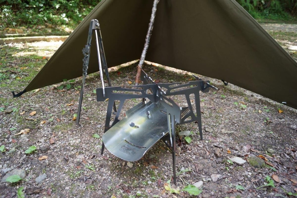 CAMPOOPARTS>火星人A3焚き火台 Mars Attacker「マーズアタッカー