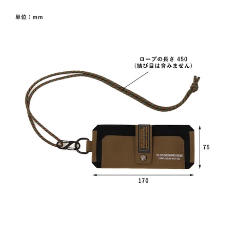 < POST GENERAL > TAPE SUN GLASSES HOLDER / テープサングラスホルダー