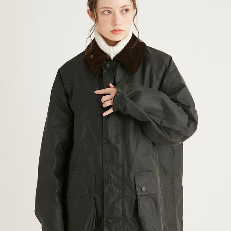 ジャケット・アウター Barbour OVERSIZE WAX BEDALE Barbour>BEDALE WAX（ オーバーサイズ フィット ） 【2colors】 |