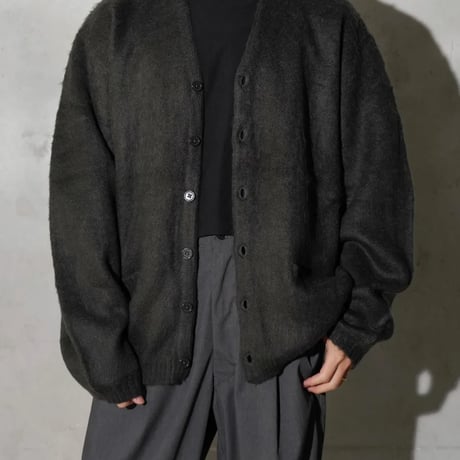 <TOWNCRAFT >SOLID SHAGGY CARDIGAN【2colors】