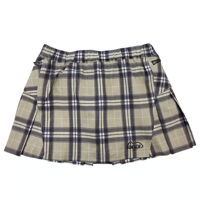 Ranor Tartan Check Pleats Skirt