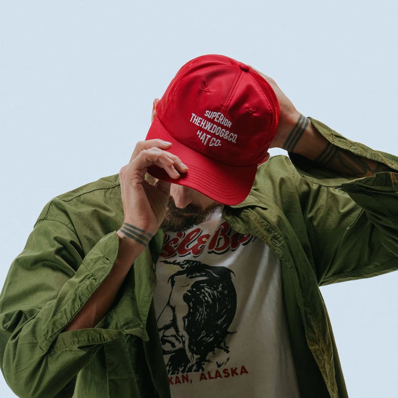 THE H.W DOG&CO.>BIKERS CAP 【3colors】 | UNWASTE THE H.W DOG&CO.>BIKERS CAP 【3colors】 | UNWASTE