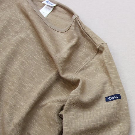 <TIEASY AUTHENTIC CLASSIC>HDCS BOATNECK BASQUE SHIRT【MOCA】