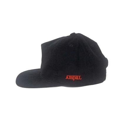 <THE AMPAL CREATIVE >LIVE FAST Black Snapback