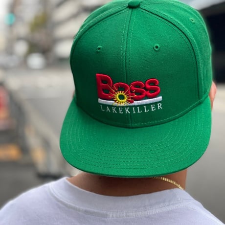 <LAKE KILLER> 6 PANEL CAP(BASS)　GREEN