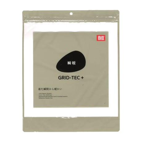 <B.V.D>瞬暖 GRID-TEC+ Hoodie Thumbhole【2colors】