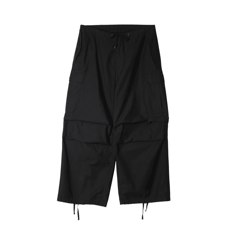 パンツ Back Satin Black Cargo Shorts/Ron Herman Back Satin Black Cargo Shorts/Ron Herman パンツ