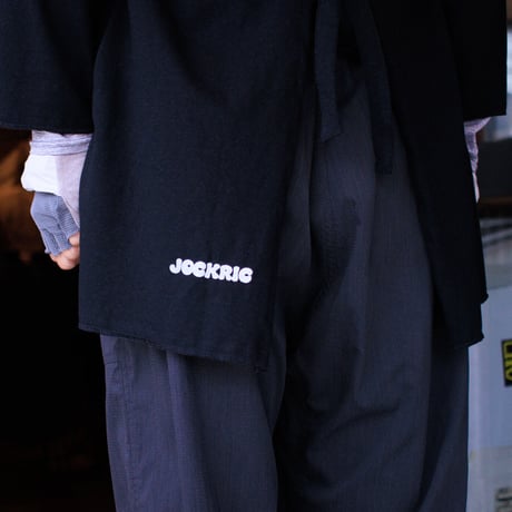 <JOCKRIC | ジョックリック>  Football coverall Apron (BLACK)
