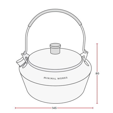 <MINIMAL WORKS>MINI KETTLE BOGLE/ ミニ ケトル