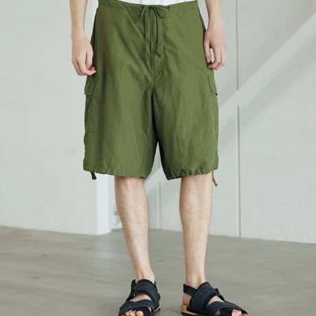 <ARMY TWILL>Nylon OX Cargo Short【2colors】