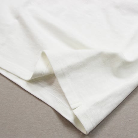 <TIEASY AUTHENTIC CLASSIC>HDCS BOATNECK BASQUE SHIRT【WHITE】