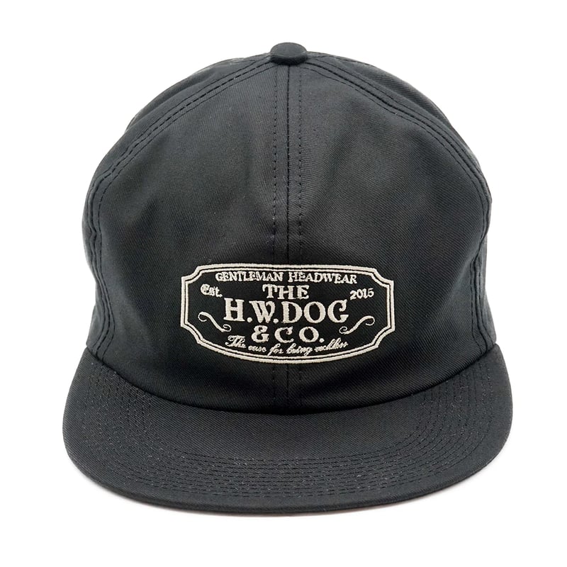 即完売品　H.W.DOG\u0026CO.TRUCKER CAP 23ss 黒 ブラック