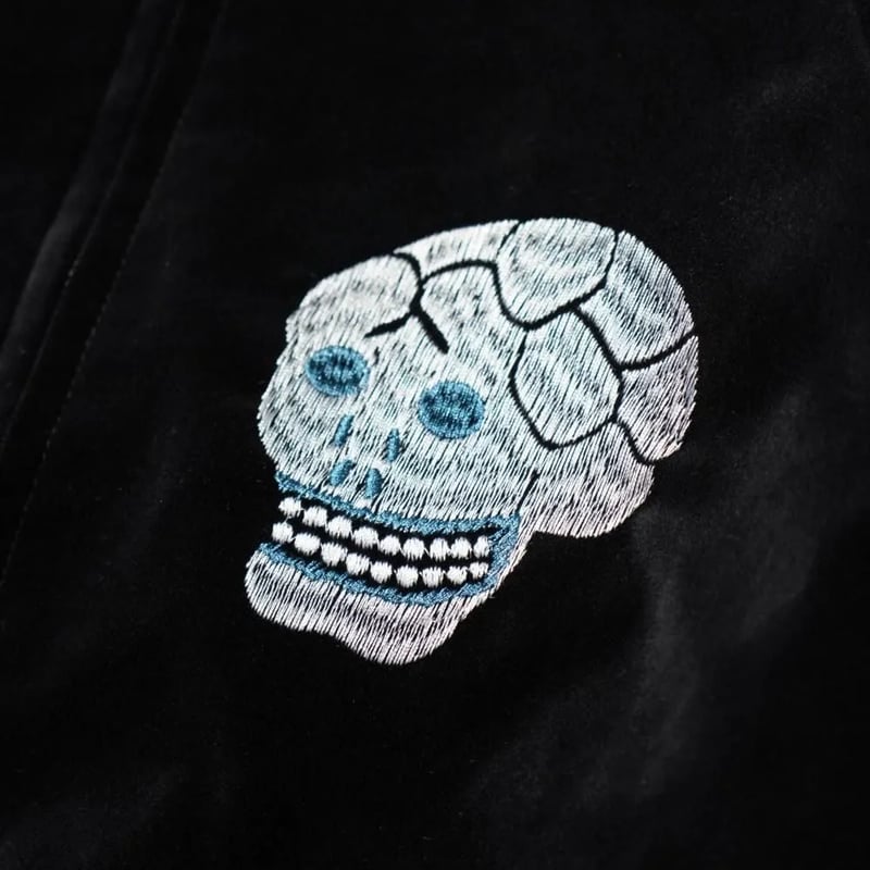 THRIFTY LOOK > SNAKE & SKULL SOUVENIR BLOUSON 