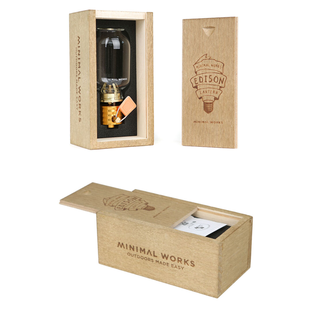 MINIMAL WORKS> Edison Lantern エジソン ランタン【GOLD】