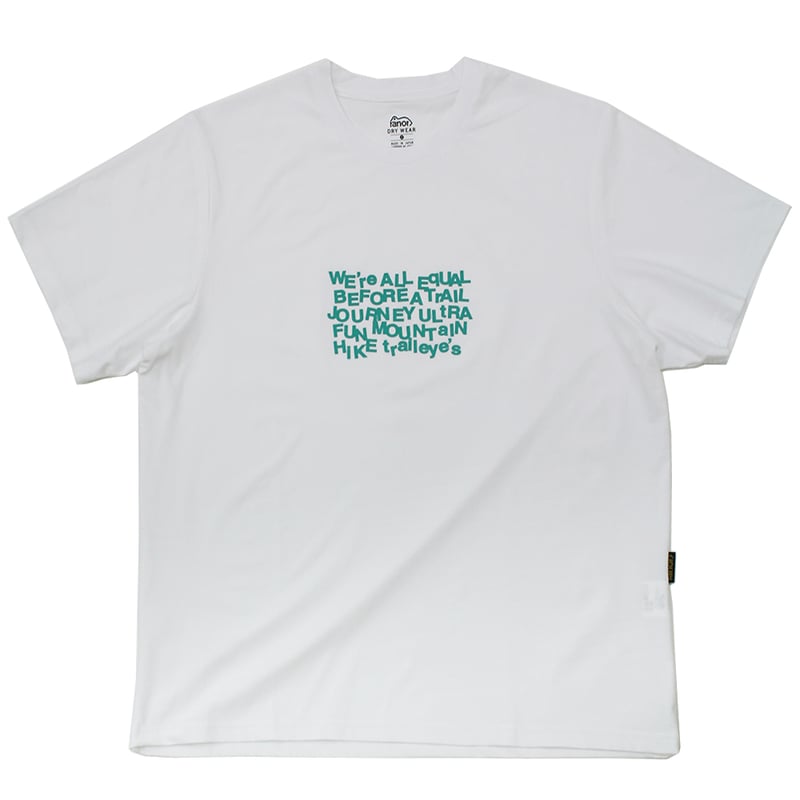 ranor | ラナー> HAND LOGO BIG T-SHIRT | UNWASTED