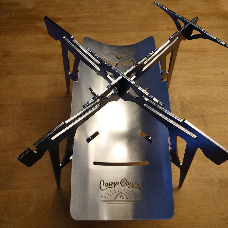 CAMPOOPARTS　A4ソロ焚火台　火星人Kayak（カヤック） CAMPOOPARTS A4ソロ焚火台 火星人Kayak（カヤック） | campooparts