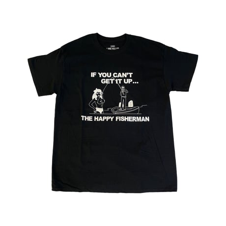 <LAKE KILLER> HAPPY FISHERMAN TYPE-2(BLACK)