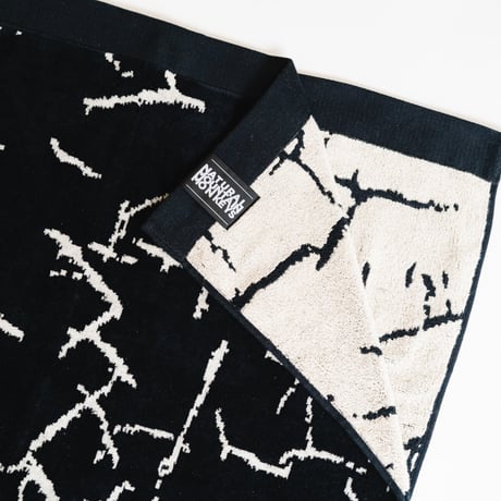 <NATURAL MOUNTAIN MONKEYS> HOTEL BLANKET （Cotton Crack）