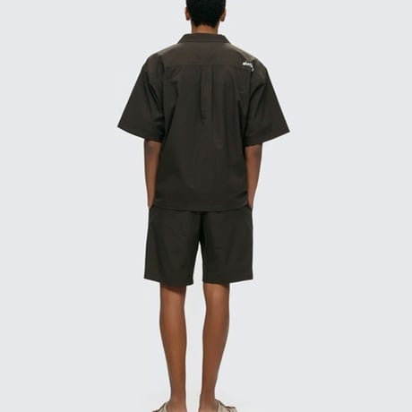 <WILD THINGS> OPEN COLLAR POCKET SHIRTS【2colors】