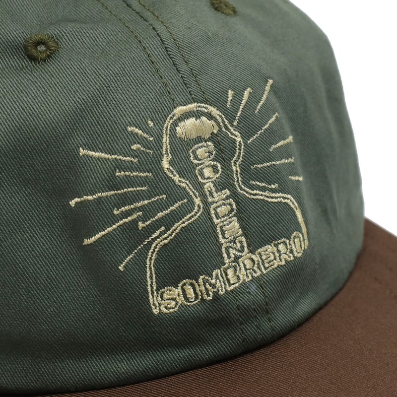 【新品】Golden Sombrero Logo CAP グリーン GOLDEN SOMBRERO>Golden Sombrero Logo CAP | UNW