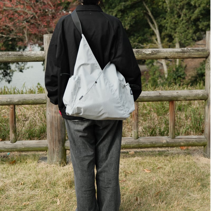ほぼ未使用 never wasted NW+U2 BIG GRID black NEVER WASTED >NW+U2 GRID BIG | UNWASTED | アンウ