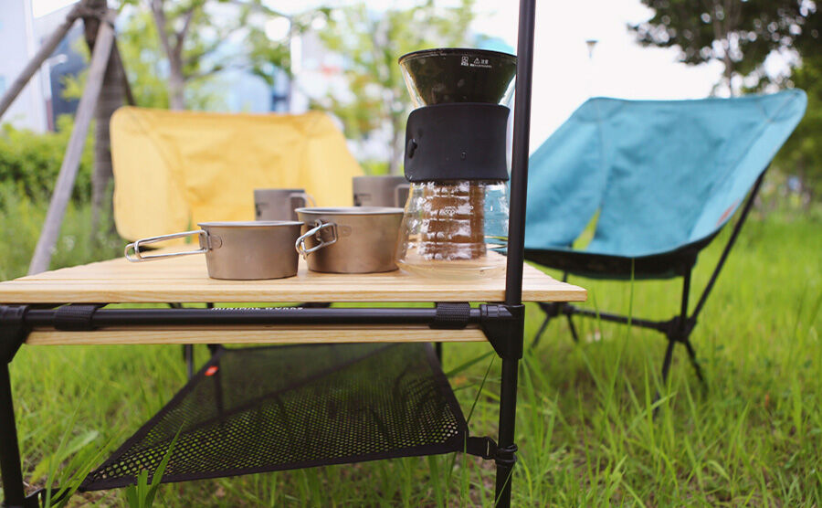 MINIMAL WORKS> MOCHA ROLL TABLE LANTERN STAND