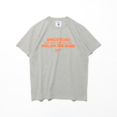 <TACOMA FUJI RECORDS>SPACE ECHO MOLAM DUB BAND Tee designed by MOOLA / YANGGAO