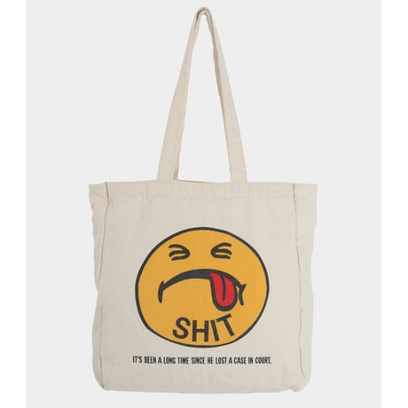 <HANDTEX>HANDTEX×SMILE TOTE BAG