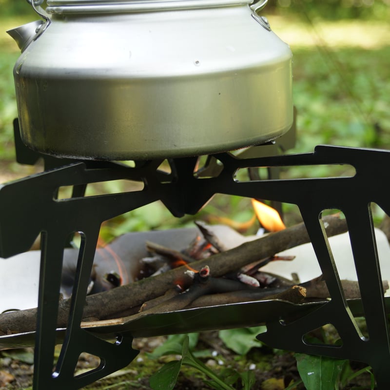 CAMPOOPARTS>A4ソロ焚火台 火星人Kayak（カヤック） | UNWASTED