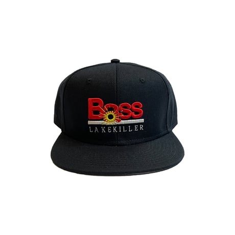 <LAKE KILLER> 6 PANEL CAP(BASS)　BLACK
