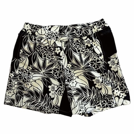 ranor ラナー　LEAF PATTERN MIDDLE SHORTS Leaf Pattern Middle Shorts V3（Unisex / Olive×Black）Ranor
