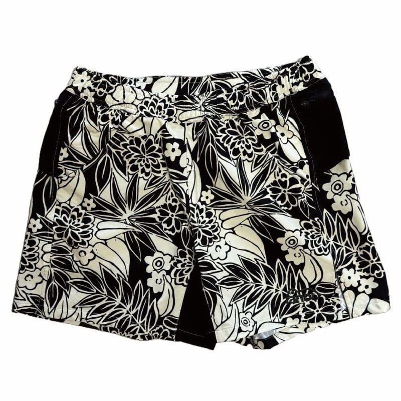 ranor | ラナー> LEAF PATTERN MIDDLE SHORTS | UNW