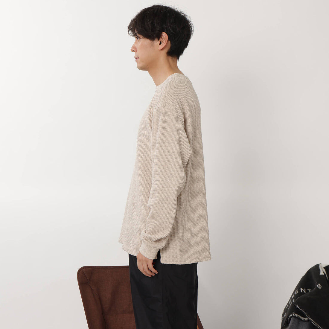 NANGA | ナンガ> ECO HYBRID WAFFLE L/S TEE / エコハイブ...